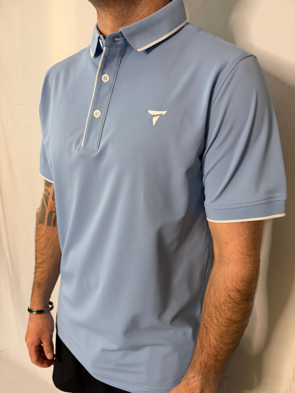 Men's blue golf polo shirt – Tomahawk Sunday Classic